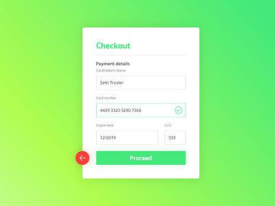 Sign Up form - Daily UI - #002 checkout dailyui ui ux