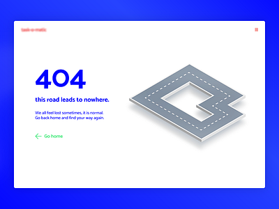 404 Page - Daily UI - #008 404 daily isometric ui ux