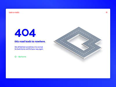 404 Page - Daily UI - #008