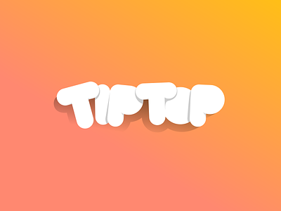 TIPTOP design identity illustration logo logotype mark symbol tiptop type typography