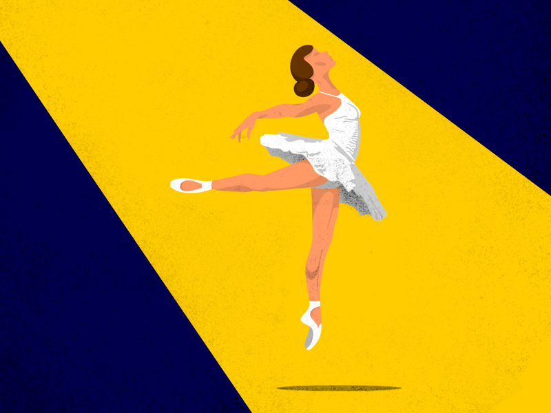 Ballerina by Guga Bigvava on Dribbble