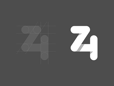 74 74 design identity illustration logo logotype mark symbol