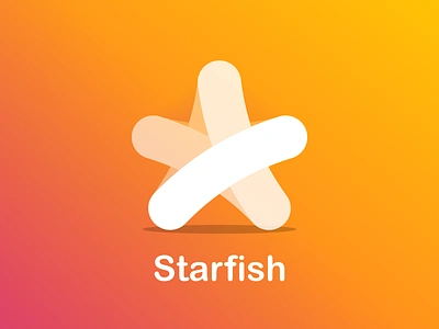 Starfish design icon identity illustration logo logotype mark starfish symbol