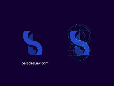 SaladzeLaw.com design identity logo logotype mark saladzelaw sl symbol