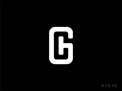 G + h + C design ghc logo logotype mark symbol