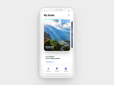 Goal add app concept design edit georgia goals interface mobile svaneti ui ux