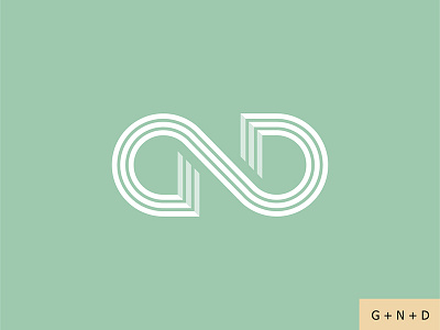 GND design gnd logo logotype mark symbol