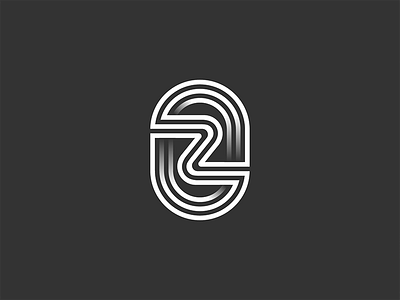 Z Line design line logo logotype mark symbol z