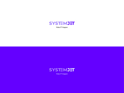SYSTEMJET design it jet letter logo logotype system systemjet