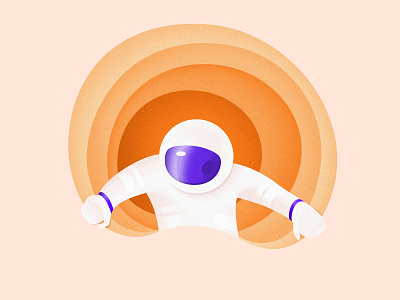 Spaceman From Mars brush color design digital drawing gradient graphic illustrator mars photoshop planet shadow space spaceman texture vector view