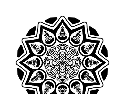 Simple Mandala Art Design  15