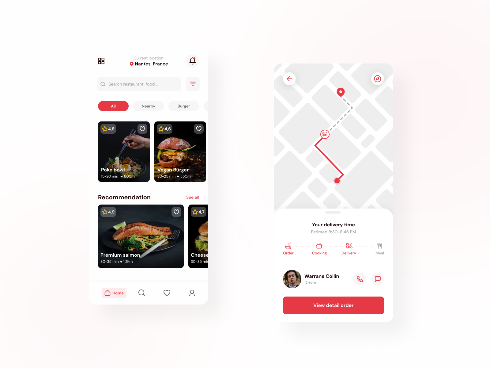 Delivery - Mobile App By Max On Dribbble