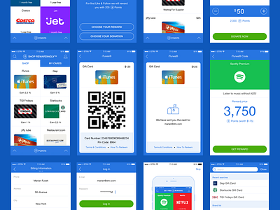 Dlyte - Screens Overview