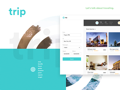 Trip - Browse Hotels v2 airlines book a hotel booking destination flight hotel hotels photo grid search tickets travel trip