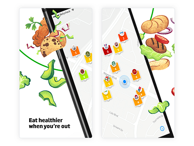 App store screenshots app bellycheck food health location nutrition score startup