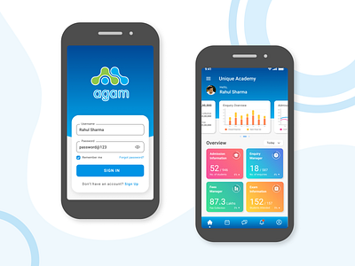 AgamEdu app- UI/UX Case Study