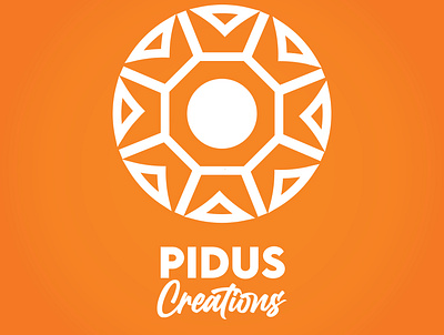 Pidus Creation artist design icon logo logo design minimal pidus pidus bhusal pidus creation sudip vector