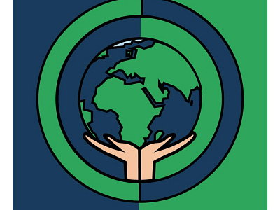 Environmental organization design energy environment global logo globalwarming graphic design graphicdesign illustration illustrator logo logodesign nepal pidus pidus bhusal pidus creation savetheplanet vector