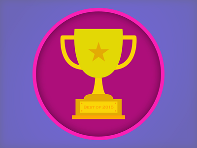 Daily UI #063 - Best of 2015 affinitydesigner best best of best of 2015 daily daily 100 challenge daily ui dailyui dailyuichallenge design drawing reward sucess trophy ui ux vector vector art vector illustration vectorart