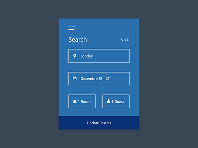 Daily UI #067 - Hotel Booking