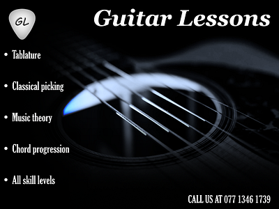 Daily UI #098 - Advertisement advert advertise advertisement advertisement design advertising affinity affinity photo affinityphoto daily daily 100 challenge daily ui dailyui dailyuichallenge design guitar guitar lessons music music lessons ui ux