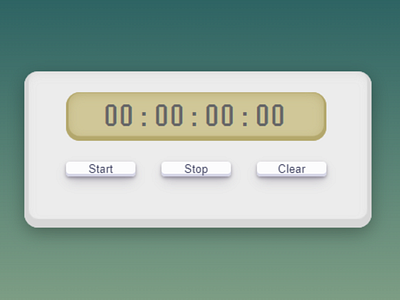 Stopwatch design buttons collab design device figma gradient graphic design green javascript minimal numbers pocket stopwatch simple stopwatch team ui ux watch webdev white