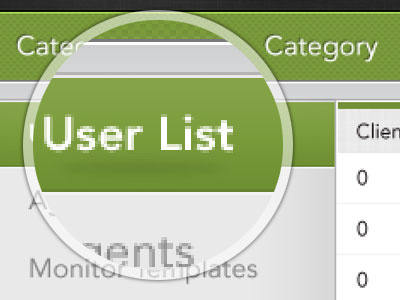 Sub Navigation Menu button green navigation pattern subnav ui ux