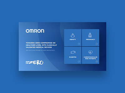 Application for Omron (2018) /01 design graphic design illustration illustrator ui ux