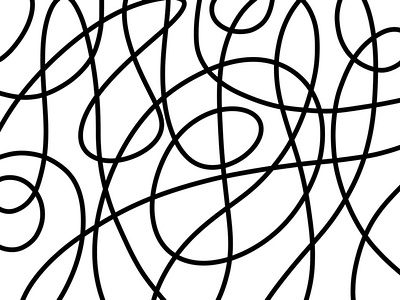 line art pattern black contour design digital art hand drawn illustration isolated line art