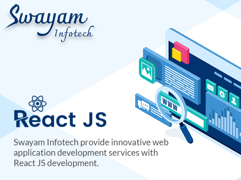 React JS by Swayam Infotech on Dribbble