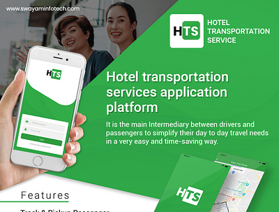 Hotel Transportation services application platform androidapp appdevelopment iosappdevelopment iosdevelopment mobiledevelopment on demand app