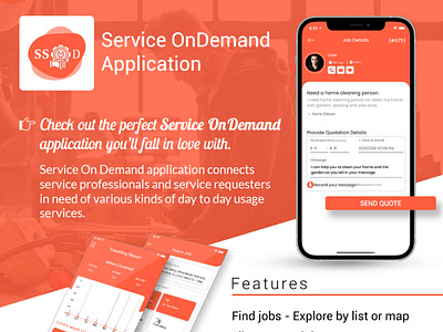 On Demand service app