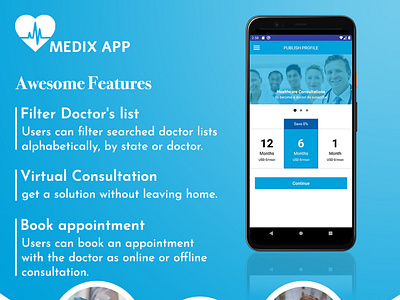 Doctor App UI by Danishali on Dribbble