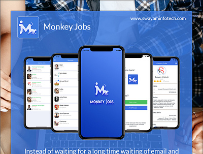 How can an online job portal platform save effort and time? appdevelopment job application jobs app mobiledevelopment monkey jobs app