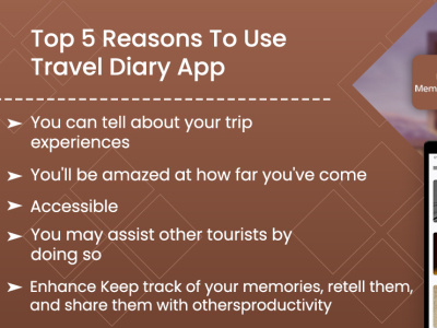 Top 5 Reasons To Use Travel Diary App