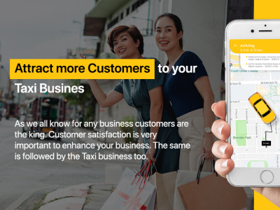 How can you attract more customers to your Taxi Business? androidapp appdevelopment iosappdevelopment mobiledevelopment on demand taxi app development taxi app booking application taxi app development company taxi application development taxi booking application taxi booking platform taxi driver app