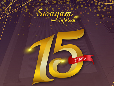 Swayam Infotech - Celebrating the 15th years of success anniversary anniversarycelebration happyanniversary happyworking successjourney successtory swayam swayaminfotech workanniversary