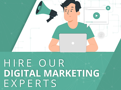 Hire our Digital Marketing Experts by Swayam Infotech on Dribbble