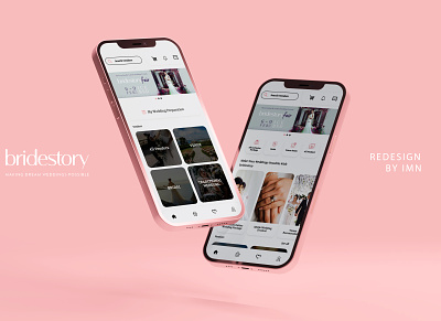 Bridestory (Redesign) app branding indonesia productdesign ux