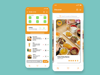 Dinescape (Dummy App) app branding design illustration indonesia logo productdesign ui ux vector