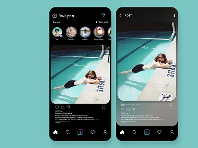 Instagram UI Redesign app branding design illustration indonesia logo productdesign ui ux