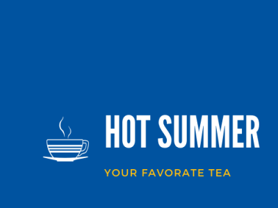 Hot Summer - A Tea Brand Demo Logo branding design logo logo design logodesign