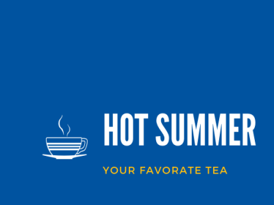 Hot Summer - A Tea Brand Demo Logo