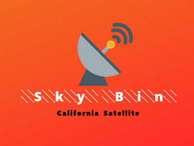 Sky Bin - Satellite Company Demo Logo Design design designer logo logo design logodesign