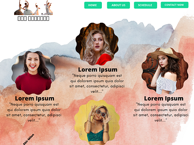 Pro Dancers - A Website Template Design design template template design web page design web template