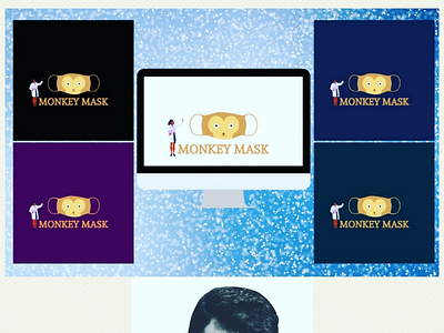 Sample Logo Design - Monkey Mask art brand branding design designer graphic graphicdesign graphicdesigner illustration illustrator logo logodesign logodesigner logodesigns logoinspiration logomaker logos logotype marketing photoshop