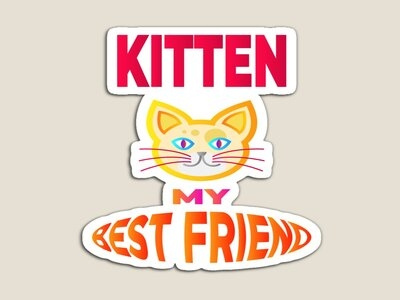 Red Kitten Tshirt Design