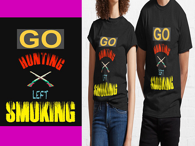 Go Hunting Tshirt Design