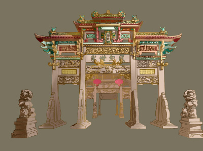 Chinese Architectural Illustrations
