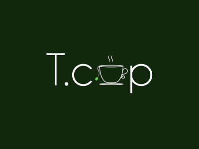 T.cup graphicdesign logo logodesign logotype tea tea shop